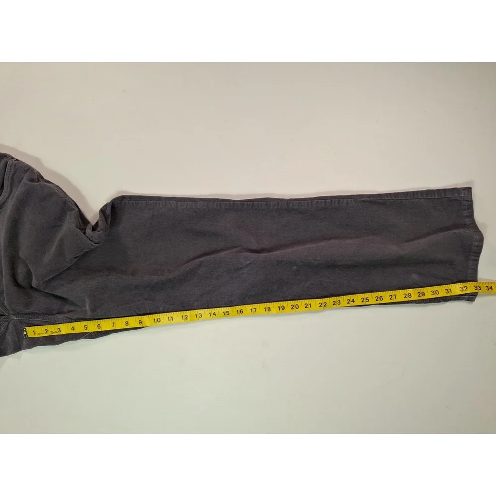 Mountain Khakis Canyon Cord Pants Classic Fit Gray Corduroy 33x34 5-Pocket